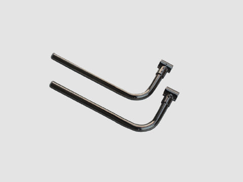 Boat railing storage fixture